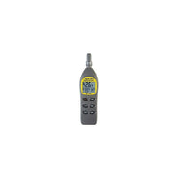Reed 8706 Digital Psychrometer-Simultaneous display of %RH, air temperature and dew point or wet bulb or external probe temperature in degrees fahrenheit or degrees celsius