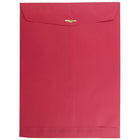 JAM Paper - Enveloppes ouvertes en papier avec fermeture à attache parisienne, 9 x 12 po, rouge festif, 100/boîte-Taille : 9 x 12 po