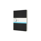Moleskine Cahier Dotted Journal, Black, 7.5" x 9.75"-Black flexible cardboard cover