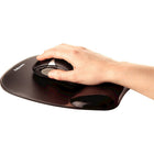 Fellowes Crystal Gel  Mouse Pad/Wrist Rest, Black-Soothing gel provides added comfort and support