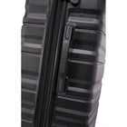 TOSCANO MAGNIFICA 21" Hardside Carry On Luggage - Jet Black-Detachable Dual Glide Tech Wheel System