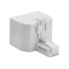 Basic Tech Duplex In-Wall Adapter - White-Quality Construction