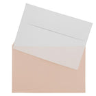 JAM Paper Cello Sleeves, A9, 5 7/16 x 8.63, Peach, 100 Pack (2783142)-Type: cello sleeve