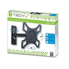 Techly – Support mural de téléviseur, inclinable/pivotant, 1 bras, 19 à 37 po, (ICA-LCD 2901)-Noir