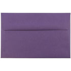 JAM Paper A8 Invitation Envelopes, 5.5 x 8.125, Dark Purple, 100 Pack (563912510g)-Dark purple