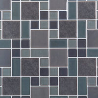 CTG Brands Multi Square Glossy Wall Tile, 10" x 10", Black, 6 Pack-Set: comes in a box of 6 premium quality wall tiles, suitable for smooth and clean surfaces