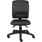 Nicer Furniture - chaise de travail ergonomique en PU -Bouton de réglage de la tension du dos