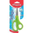 Maped Essentials Kids Scissors, 5 Inch Blades, Pointed, Ambidextrous Handle-Stainless steel blades for durability