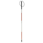 Drive Medical — Bâton d’aveugle pliable avec dragonne-Blanc et rouge réfléchissant, aluminium