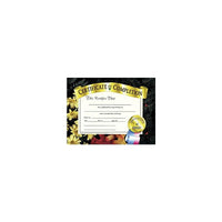 Flipside Certificate Of Completion, 8 1/2" x 11", Grade 1 - 9th, 90 Pack-Dimensions: 8 1/2"L x 11"W