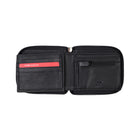Champs Multicard-Multiwing Zip-Around Wallet -  Black-RFID protection