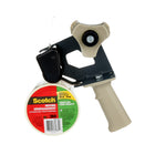 Scotch Tough Grip Moving Packaging Tape with Dispenser - 1.88 in W x 54.6 yd L (48 mm W x 50 m L)-Ideal for securing moving boxes