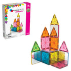MAGNA-TILES Stardust 15-Piece Magnetic Construction Set-What’s Included:  11 Squares (4 Mirrored, 7 Glitter), 4 Equilateral Triangles 