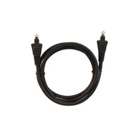 Digiwave – Câble audio en fibre optique Toslink, 25 pi, 3,5 x 6,3 x 6,3 (po), noir-Ce câble audio numérique optique par Toslink offre un son clair sans distorsions ni interférences
