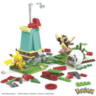 Mega Pokémon Countryside Windmill Building Set - 240 Pieces-Set includes Pikachu, Pidgey, and Wooloo figures and a buildable windmill and country environment