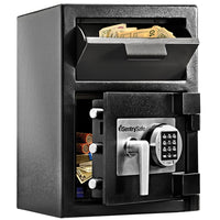 SentrySafe Digital Security Depository Safe with Drop Slot - 0.9 Cu. Ft.-Construction: Solid Steel construction for durable and reliable  security protection