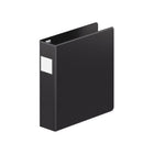 Wilson Jones - Professionnelle à anneaux en D ENVI EasyLoad DublLock, Noir, 3 anneaux, capacité de 540 feuilles, 2 po-Reliure noire à anneaux en D d'une capacité de 540 feuilles