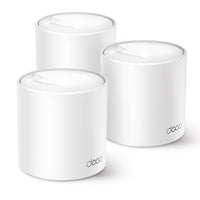TP-Link Deco X50 AX3000 Whole Home Mesh Wi-Fi 6 System - White - 3 Pack-Cover up to 6,500 sq ft (4-6 plus plus bedroom houses) with next-gen seamless Wi-Fi and make dead zones and buffering a thing of the past