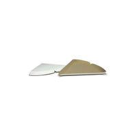 Seydaco Packaging Plain Paperboard Pizza Slice Tray-Dimensions: 9.25" x 9.25" x 1"