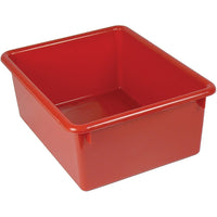Romanoff Products Stowaway Letter Box No Lid Red, 3 Pack (ROM16102)-Dimensions: 10 1/2"W x 5"d x 13"L