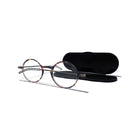 ThinOptics FrontPage Manhattan Reading Glasses - +1.50 Strength - Tortoise with Milano Black Case-5