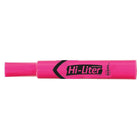 Avery Hi-Liter Chisel Tip Highlighters - Pink - 12 Pack-Improved formula allows you to leave the cap off for up to one week and still highlight