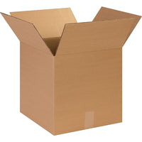 Staples Corrugated Shipping Box - 14" L x 14" W x 14" H - Kraft - 25 Pack-Brown/Kraft