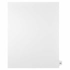 Mark Maker Legal Exhibit Index Tab White Single Tabs, 1/15th Cut, Letter Size, No Holes, Number 195, 25 Pack-White Single Tabs, 1/15th Cut