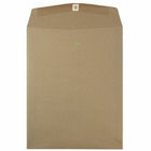 JAM Paper 10" x 13" Open End Catalog Envelopes with Clasp Closure - Brown Kraft Paper Bag - 50 Pack -Brown Kraft Envelope