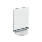Azar Two-Sided Revolving Acrylic Sign Holder - 8.5" x 11" - 2 Pack-Sold in Packs of: 2