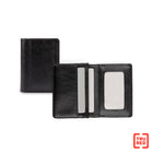 TRU RED vegan leather Business Card Case, Black (BCC5000S-BLACK)-Porte cartes