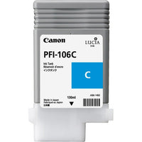 Canon PFI-106 Cyan Ink (130ml) for IPF6300 / 6300S / 6400 / 6400S / 6400SE / 6450-Cyan