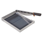 Swingline ClassicCut 1225G 12" Guillotine Trimmer with EdgeGlow-LED light guide illuminates the edge of the trimmer to show exactly where cuts will be made
