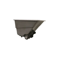 KLETON Polyethylene Dump Trucks, Light-duty, 5/8 cu. yd.-Highly maneuverable dump trucks are ideal for transporting and dumping all kinds of waste, scrap, and other bulk materials