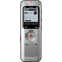 Philips DVT2015 8 GB Voice Recorder with Sembly Cloud-The two high-quality stereo microphones deliver crystal-clear sound quality when recording notes, ideas and thoughts on the go