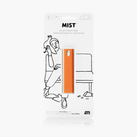 Petit flacon nettoyant pour écran en brume AM Denmark - Orange-Testé en laboratoire pour éliminer la plupart des bactéries et des virus des écrans tactiles.