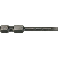 1/4" Slot Power Bits, Blade/Body Width 0.122", UQ574, 5 Pack-Slot