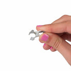 JAM Paper Metal Bulldog Clips - Small - 22mm - White - 25 Pack (521312118)-These clips are the best way to stay stylishly organized around the house, at school, or in the office!