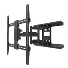 Kanto Full-Motion Metal Stud TV Wall Mount with SNAPTOGGLE Bolts for 34"-65" TVs - Black-Fits most flat panel TVs from 34" to 65"