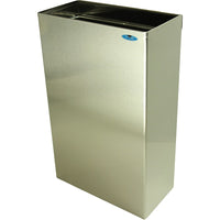 Frost Waste Receptacle Wallmount, Stainless Steel, 11 Gallons (326)-Capacity - 11 US gal.