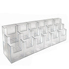 Azar Displays 3-Tier 18-Pocket Trifold Brochure Holder (252821)-Brochure holders
