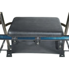 Drive Medical Rollator Walker with Removable Back Support and Padded Seat, 7. 5" Wheels, Blue-Comes with new seamless padded seat