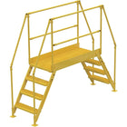 Vestil Crossover Ladder, Platform Height: 40", Overall Span: 91 " (COL-4-36-33)-Overall Span: 91 "