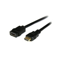 StarTech HDMI Extension Cable, Ultra HD 4k x 2k HDMI Cable, M/F, 2m-Gold-plated connectors help prevent corrosion, to ensure a high quality HDMI® extension
