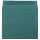 JAM Paper 4bar A1 Invitation Envelopes - 3 5/8" x 5 1/8" - Teal - 500 Pack (5157435H)-Size: 4 Bar A1 (3.625 x 5.125 inches)