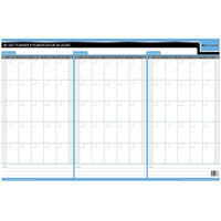 Day-Timer Undated Flexible Erasable 90/120-Day Wall Planner - 24" x 36" - Bilingual-24" x 36"