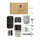 Yale 420 Assure Lock 2 Touch with Bluetooth - Keyed - Satin Nickel-Works with top smart home partners and voice assistants, including Apple Home