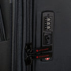 Air Canada Central 28" Softside Spinner Luggage - Charcoal-Interior compression strap