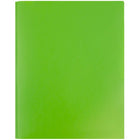 JAM Paper Chemises à fermoir en plastique, vert lime, 12/paquet-5
