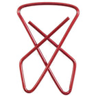 Jam PaperMD – Trombones croisés, rouge, 75/paquet-Fini : Brillant